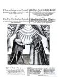 Marriage of Princess Elizabeth (1596-1662) and Elector Palatine Frederick V (1596-1632), 14th February 1613 (engraving) (b/w photo)