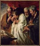 The Four Evangelists (oil on canvas)
