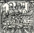 A Tudor Tavern. From The Streets of London Through the Centuries.