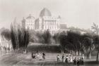 View of the Capitol building at Washington, USA. From a 19th century print engraved by C J Bentley after W H Bartlett