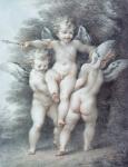 Three Cupids (w/c)