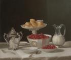 Dessert Still Life, 1855 (oil on canvas)