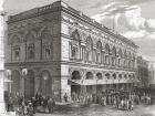The Free Trade Hall, Manchester, England in the late 19th century. From Our Own Country published 1898