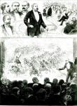 Lecture on the Egyptian War, 1883 (litho) (b/w photo)