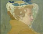 Portrait of Marthe with a White Veil, 1894 (oil on canvas)