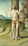 St. Sebastian (oil on panel)