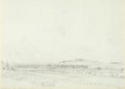 Old Sarum at Noon, 1829 (graphite on wove paper)