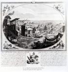 Early Settlement of Venice (engraving) (also see 316845)