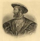 King Francois I (1494-1547) (engraving)