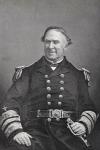 Portrait of Admiral David Glascoe Farragut (1801-70) (litho)