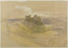 Conway Castle (graphite, w/c and gouache on paper mounted on card)
