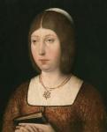 Portrait of Isabella 'The Catholic', Queen of Castile, c.1490 (oil on panel)