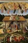 Mystic Nativity, 1500 (oil on canvas)