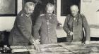 Paul Von Hindenburg (1847-1934) Kaiser Wilhelm II (1859-1941) & Erich Von Ludendorff (1865-1937) (b/w photo)