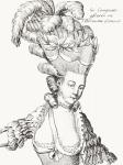 Paris Fashion, 1776. From Illustrierte Sittengeschichte vom Mittelalter bis zur Gegenwart by Eduard Fuchs, published 1909.