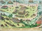 The Battle of Moncontour, 3rd October 1569 (engraving)