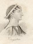 Cleopatra, from 'Crabb's Historical Dictionary', published 1825 (litho)