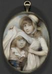 Mary and Nathaniel Jefferys (w/c & gouache on ivory)