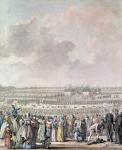 The Festival of the Federation at the Champ de Mars, 14 July 1790 (w/c on paper)