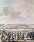 The Festival of the Federation at the Champ de Mars, 14 July 1790 (w/c on paper)