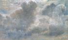 Study of Cumulus Clouds, 1822 (oil on paper laid on canvas)