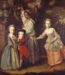 Edward Holden Cruttenden's Children with their Indian Ayah, 1759-1763 (oil on canvas)