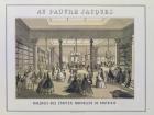 Au Pauvre Jacques: The Fabric Department (engraving)