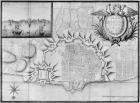 Plan of the town and the citadel of Saint-Martin-de-Re, Ile de Re (pencil & w/c on paper)