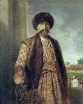 Shuja-ud-Dawlah (1754-75), Nawab of Oudh, 1772 (oil on canvas)