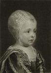 James II (1633-1701) as a Child (engraving)