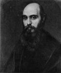 Portrait of William Michael Rossetti, 1864 (litho) (b/w photo)