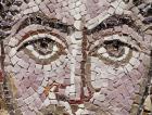 Emperor Justinian I (483-565) c.547 AD (mosaic) (detail of 140283)