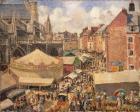 The Fair in Dieppe, Sunny Morning, 1901 (oil on canvas)