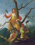 The woodcutters, 1779 (oil on canvas)