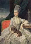 Archduchess Maria Christine Habsburg-Lothringen (1742-98), daughter of Empress Maria Theresa of Austria (1717-80) and Emperor Francis I of Austria (1742-98), 1776