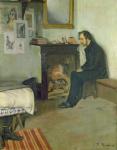 The Bohemian (portrait of Erik Satie in his studio in Montmartre), 1891 (oil on canvas)