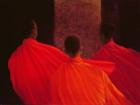 Four Monks (oil on canvas)