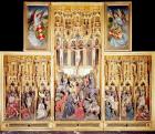 Central section of the Ambierle Altarpiece, 1460-66 (gilded & painted walnut wood)