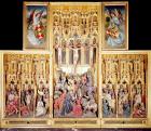 Central section of the Ambierle Altarpiece, 1460-66 (gilded & painted walnut wood)