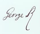 Signature of George II (pen & ink on paper)