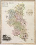 A New Map of the County of Buckinghamshire, 1816 (colour litho)