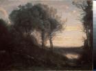 Evening, c.1860 (Oil on canvas)