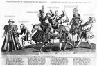 While maskinge in their folleis all doe passe, though all say nay yet all doe ride the asse, 1607 (engraving)
