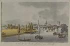 View of Potsdam, c. 1796 (hand coloured engraving)