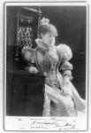 Sarah Bernhardt (1844-1923) in the role of Marie de Neubourg in 'Ruy Blas' by Victor Hugo (1802-85) (b/w photo)