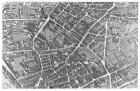 Plan of Paris, known as the 'Plan de Turgot', pl.7 engraved by Claude Lucas, 1734-39 (engraving) (b/w photo) (detail)