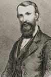 John William Wills (1834-61), English explorer, from 'Le Tour du Monde', published in Paris, 1860s (engraving)