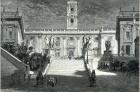 Facade of the Senatorial Palace, Rome (engraving)