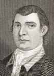 John Glover, from 'Gallery of Historical Portraits', published c.1880 (litho)
