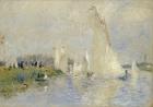 Regatta at Argenteuil, 1874 (oil on canvas)